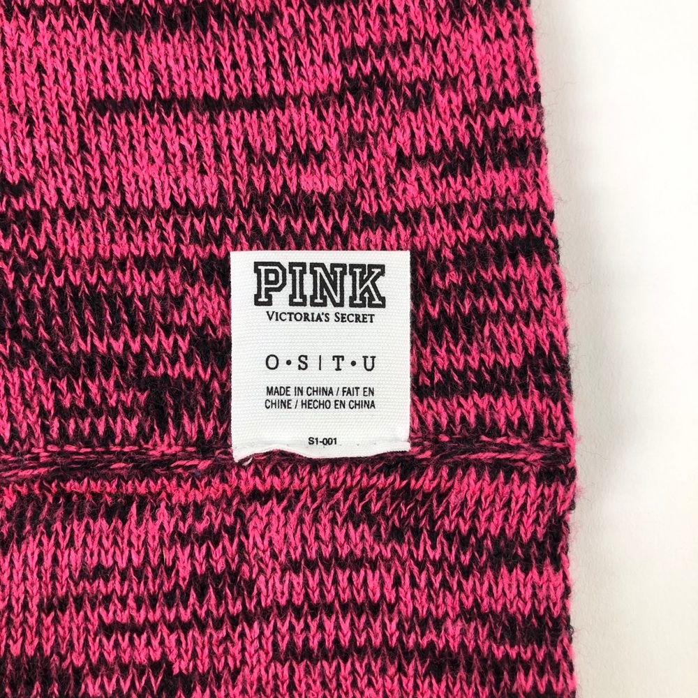 PINK Victoria’s Secret Knit Pink Infinity Scarf - Picture 5 of 7